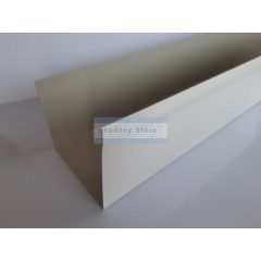 Redőny tok, új típusú, szinterezett lemezből hajtva, vakolható kivitelben. "U" tok