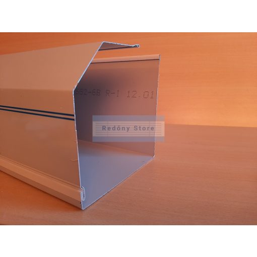 Két részes alumínium redőnytok, 165-ös 1x45° méretben