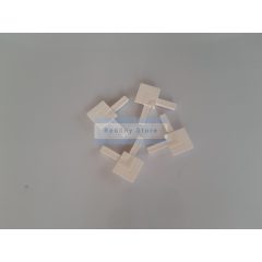   Műanyag sarokelem külső, alumínium falcos szúnyogháló kerethez