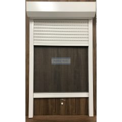   Műa. redőny egyedi méret szerint, szúnyoghálóval kombinálva