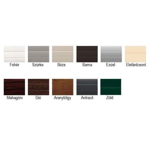 Alu redőny vakolható tokos kivitelben,  szúnyoghálóval kombinálva, egyedi méret szerint