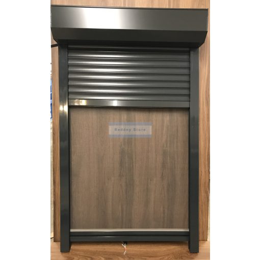 Motoros kivitelű kombi alu redőny egyedi méret szerint, szúnyoghálóval kombinálva