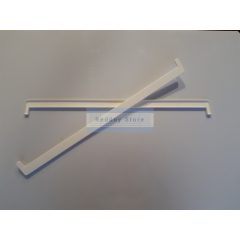 Műanyag ablakpárkány végzáró profil